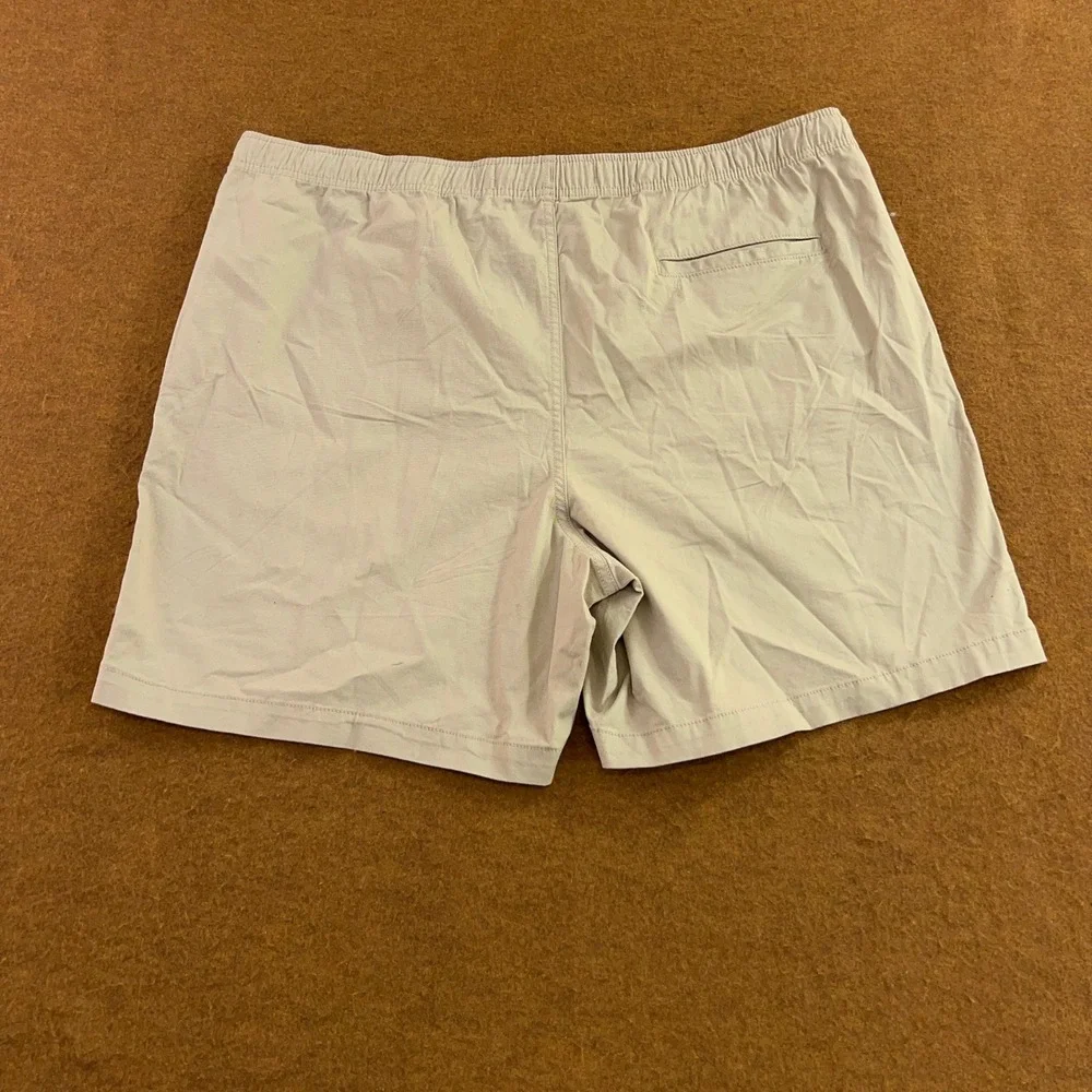 Old Navy Mens XXXL Tan Khaki Built-In Flex Jogger Shorts NWT